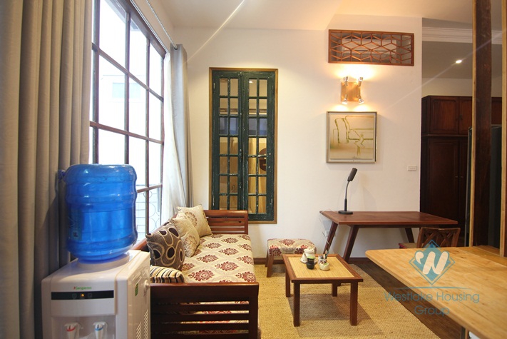 New rental apartment with unique design in Tay Ho, Hanoi